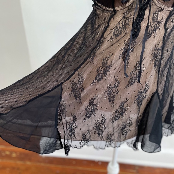 Lace BabyDoll Chemise - Picture 5 of 8